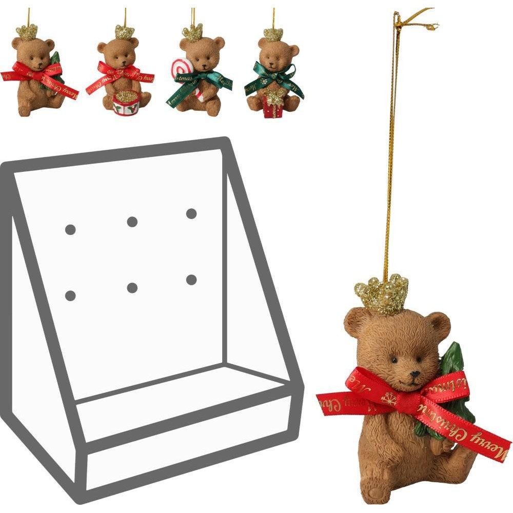 PENSILE ORSO 9CM 4ASS